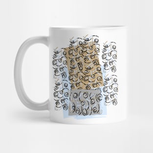 Abstract waves Mug